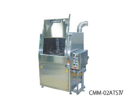 有光工業のコンテナ洗浄機