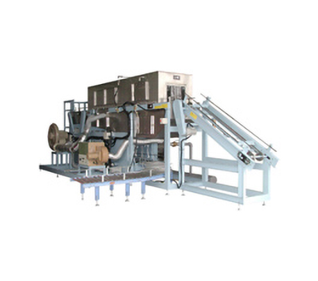 岡常歯車製作所のコンテナ洗浄機