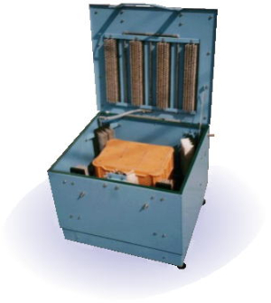 カンキ工業のコンテナ洗浄機